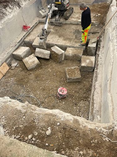 Wandsägearbeiten durch führende Kernbohrung Firma